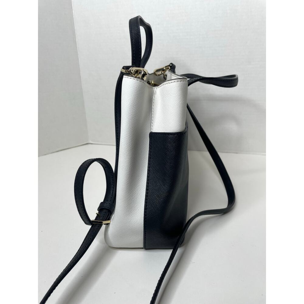 Kate Spade Zuri Handbag Black White - Picture 4 of 10